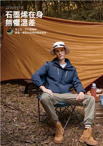 9873A 深灰 防水透氣可拆式多功能外套 單面鋪棉背心